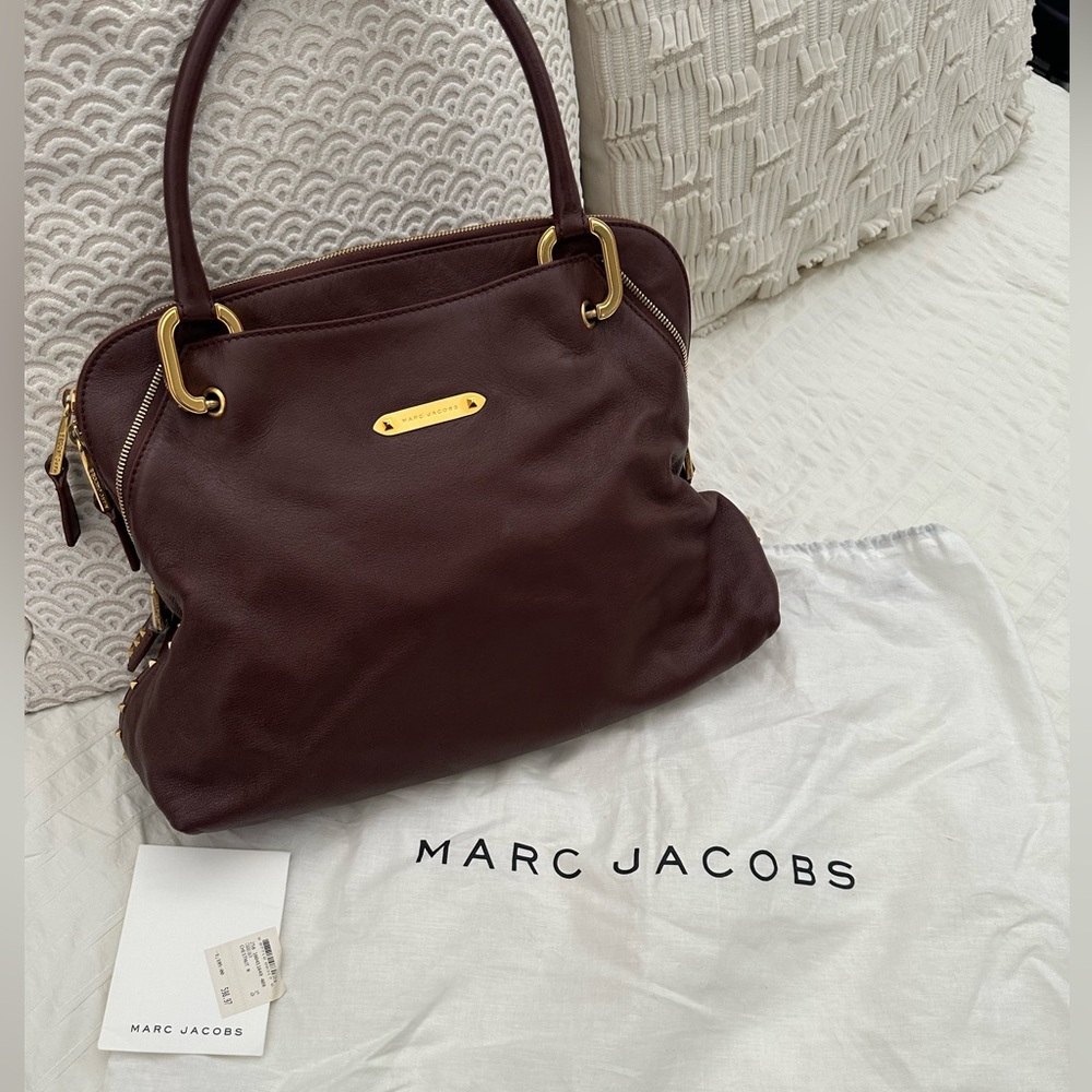NWT Vintage Y2K Marc Jacobs Paradise Rio Large in Chestnut with Gold Hardware